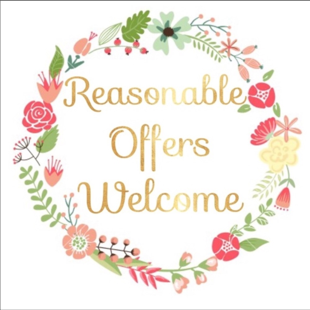 Reasonable Offers Are Welcomed! 💕